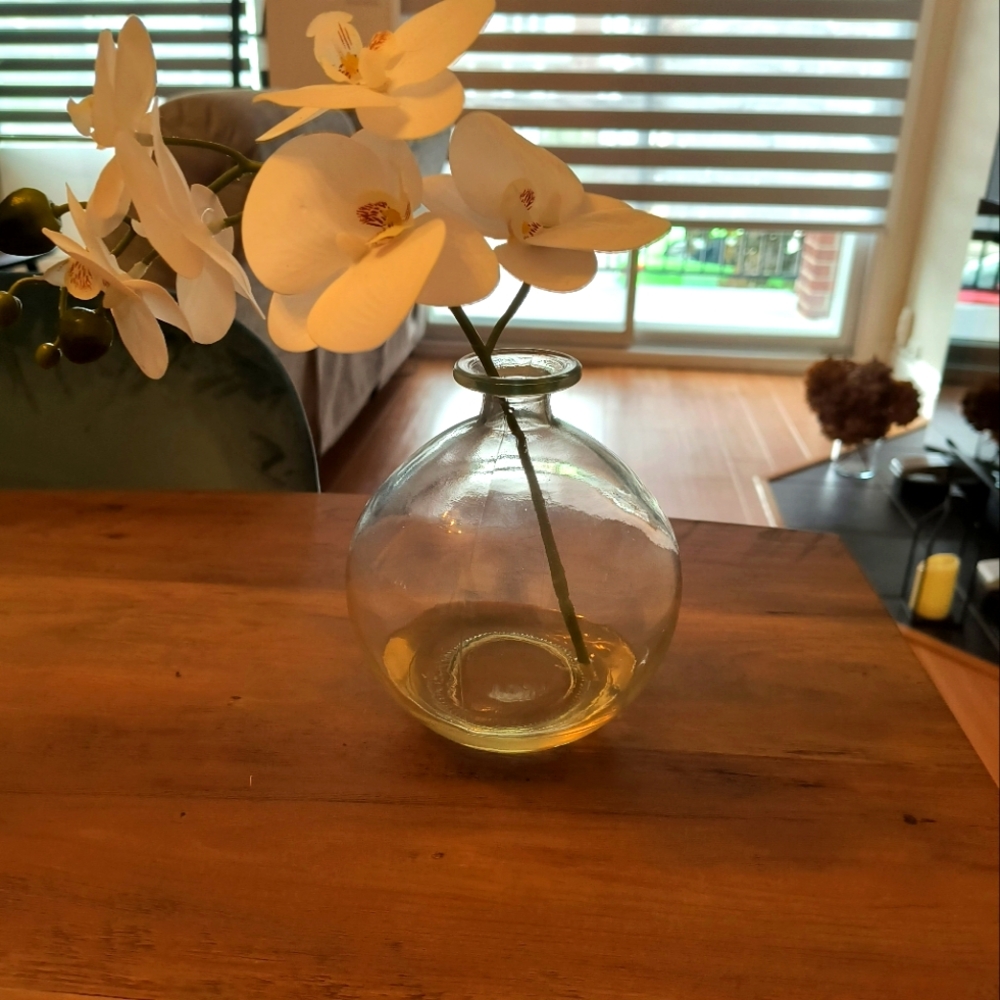 Faux orchid Decorative Accent